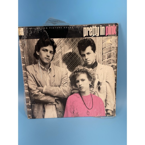 Pretty In Pink Soundtrack Vinyl LP 1986 A&M OST Record Vintage - Picture 2 of 4